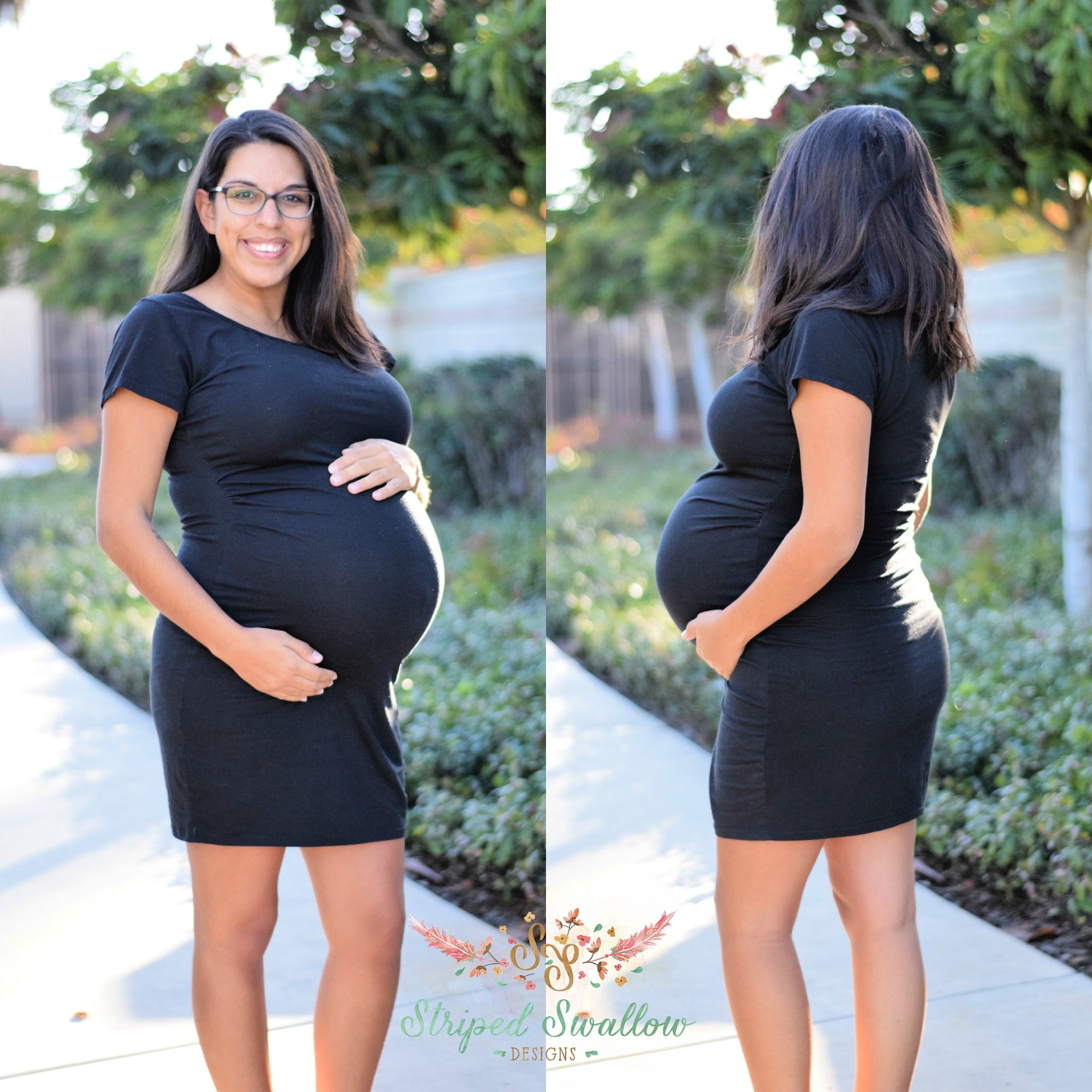 Maternity Hack - Harbor Knot Dress