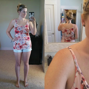 Desert Breeze Cami with Shelf Bra Tutorial