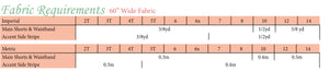 Marlow Shorts PDF Pattern 2T-14yrs