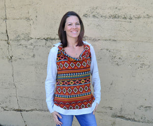 Driftwood Hoodie PDF Pattern Women XS-XXXL