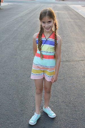 Sunkissed Romper and Dress PDF Pattern Girls 2T-14yrs