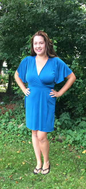 Summer Dawn Wrap Dress PDF Pattern Women XS-XXXL