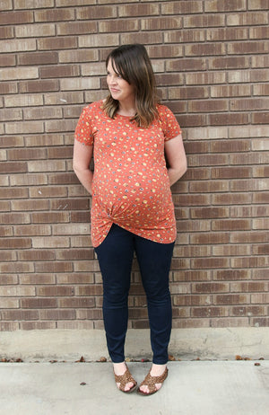 Harbor Knot Tee PDF Pattern Women XS-XXXL