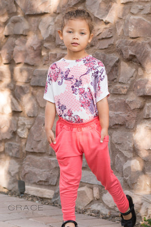 Rhapsody Joggers PDF Pattern Girls 2T-14yrs