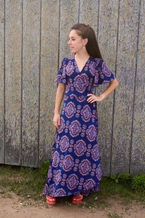 Summer Dawn Wrap Dress PDF Pattern Women XS-XXXL