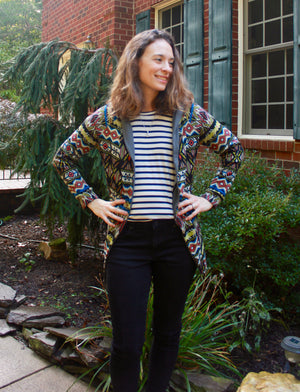 Lost Coast Cardigan PDF Pattern Women XS-XXXL