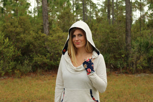 Driftwood Hoodie PDF Pattern Women XS-XXXL