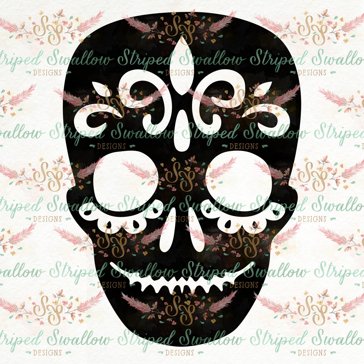 Sugar Skull Digital Cut File