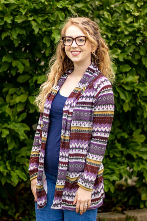 Lost Coast Cardigan PDF Pattern Women XS-XXXL