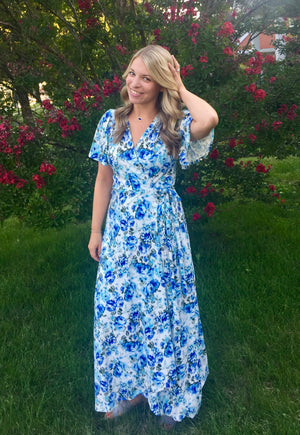 Summer Dawn Wrap Dress PDF Pattern Women XS-XXXL