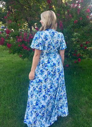 Summer Dawn Wrap Dress PDF Pattern Women XS-XXXL