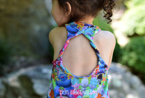 Sundown Tank PDF Pattern Girls NB-14yrs