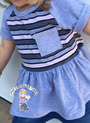 Willow Raglan PDF Pattern Girls NB-14yrs