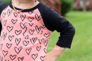 Willow Raglan PDF Pattern Girls NB-14yrs