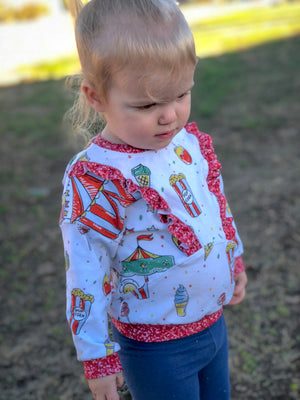 Falling for You PDF Pattern Girls' 2T-14yrs